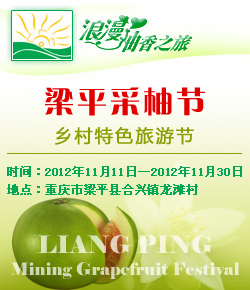 梁平柚采柚节，乡村特色龙滩柚节